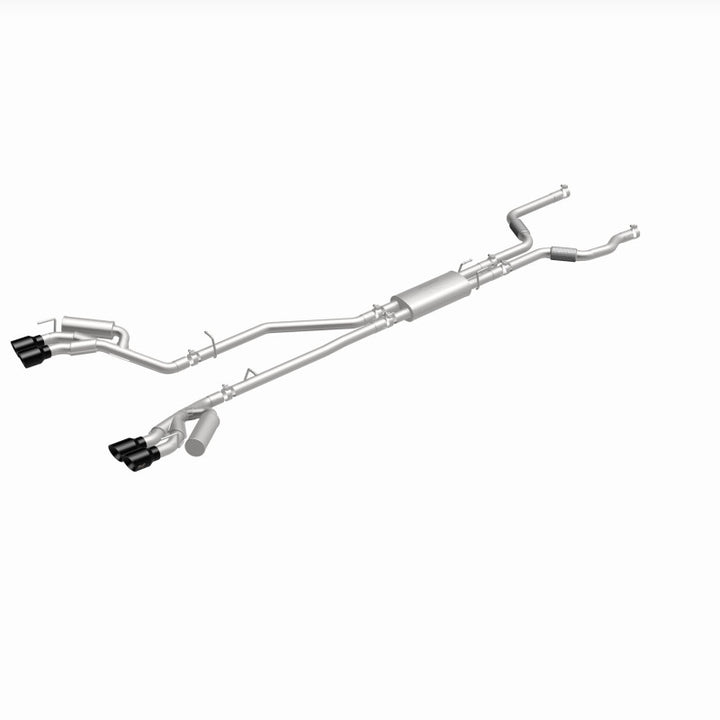 MagnaFlow 20-21 Ford Explorer 3.0L V6 Cat-Back Exhaust - Black Chrome Tips
