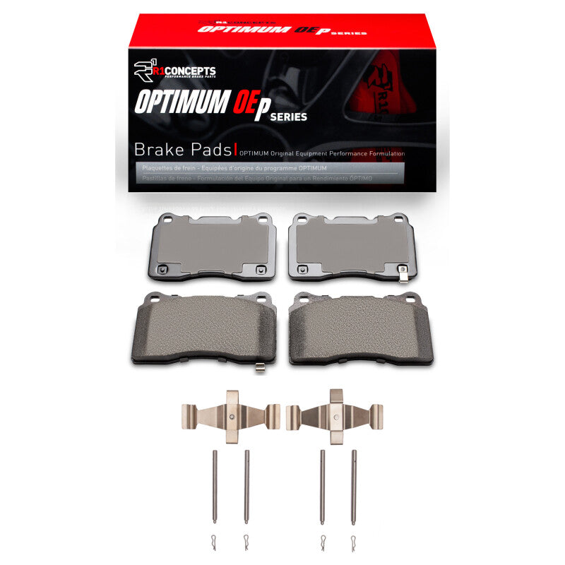 R1 2003-2020 Subaru BRZ Front R1 Optimum OE Pads and Hardware Kit