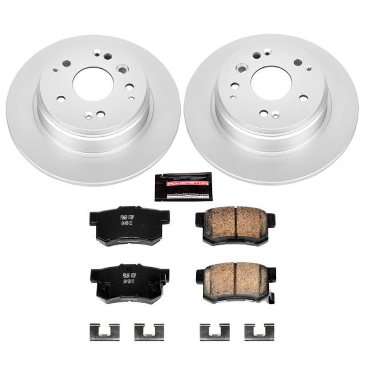 PowerStop Z17 Evolution Geomet Coated Brake Kit for 04-08 Acura TL