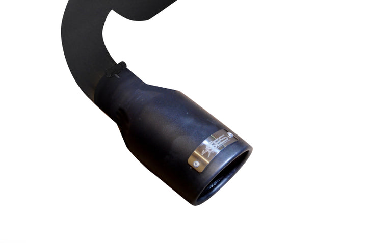 Injen 63mm Stealth Black Axle-Back Exhaust for 2007–2017 Jeep Wrangler JK 3.6L/3.8L with 4 in. Black Tips - OneFastShop