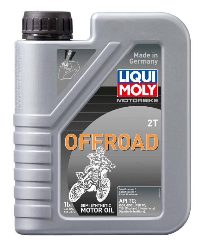 LIQUI MOLY 1L Motorbike 2T Offroad Oil - Beta, Honda, Yamaha, Kawasaki - OneFastShop