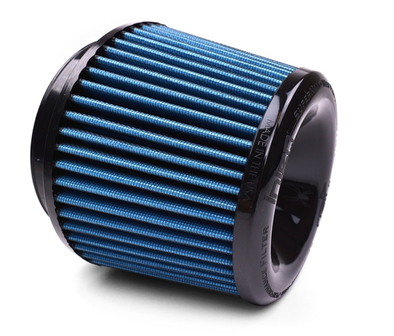 Injen AMSOIL Nanofiber Dry Replacement Air Filter - 5in Flange / 6.5in Base / 5in Media Height - 70 Pleat