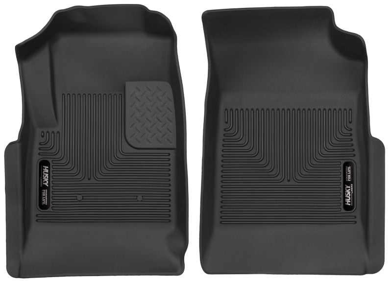 Husky Liners X-Act Contour Black Front Floor Liners for 15 Chevy Colorado / GMC Canyon - OneFastShop