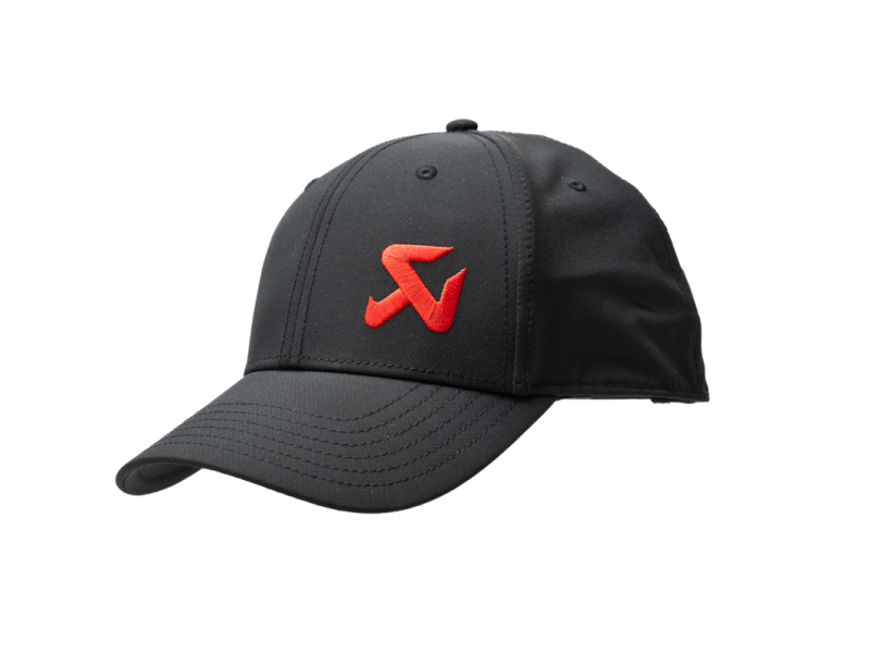 Akrapovic Baseball Cap Logo Black Logo Black Cap Logo - OneFastShop