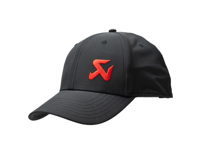 Akrapovic Baseball Cap Logo Black Logo Black Cap Logo - OneFastShop