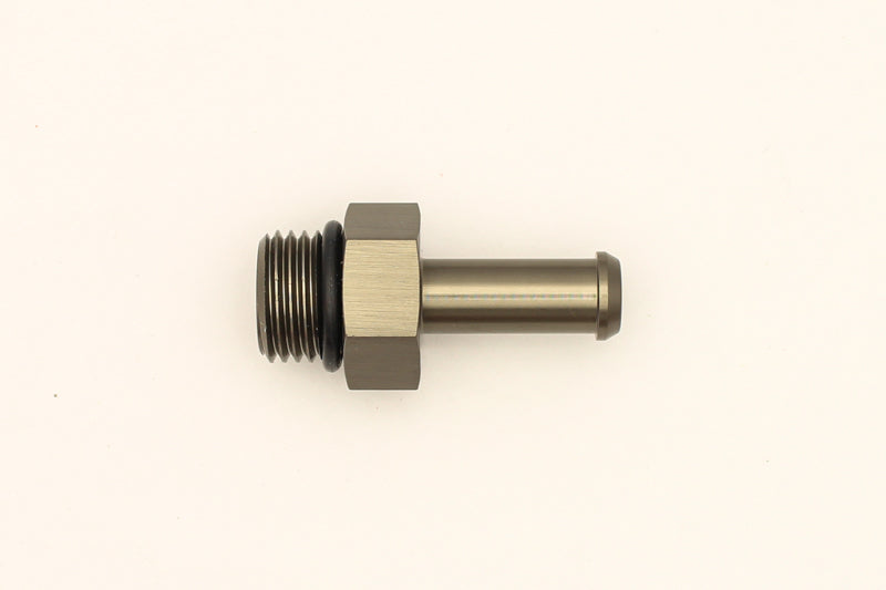 DeatschWerks 6AN ORB Male To 5/16in Barb Fitting Single Barb With O-Ring