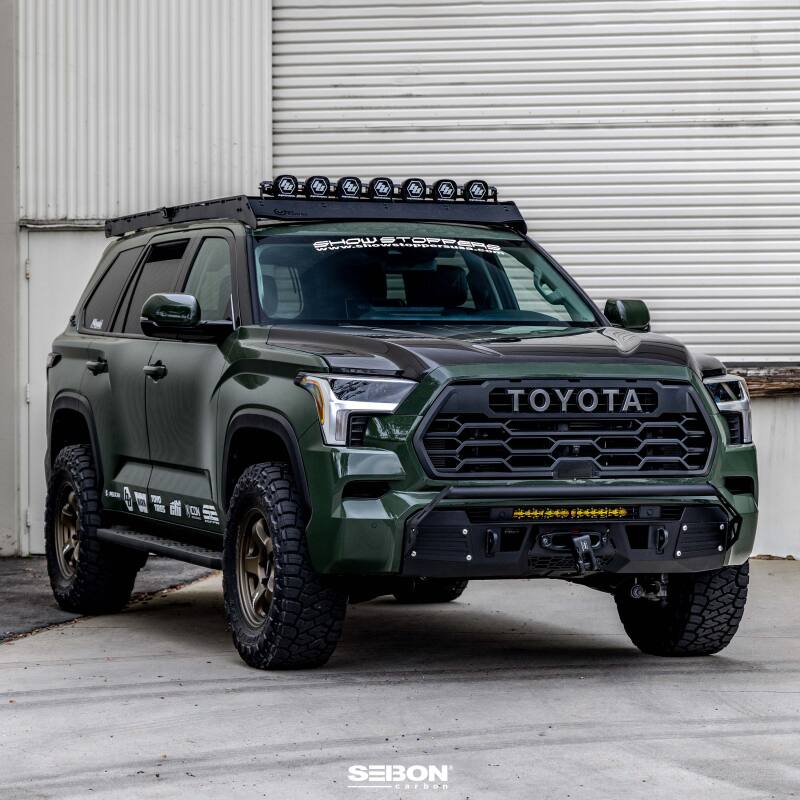 Seibon Carbon Fiber Hood for Toyota Tundra OE Style - 22-23