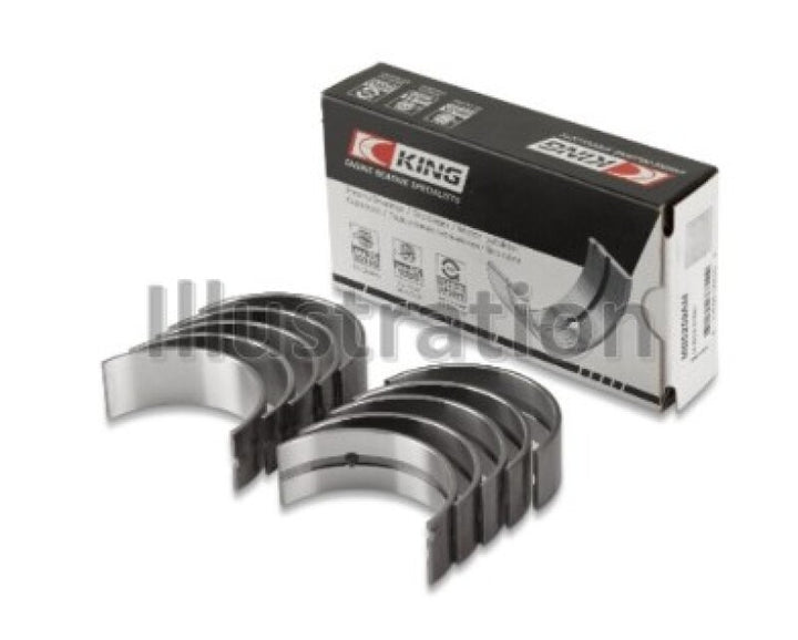 King Engine Bearings Main Bearing Set Size STD for Nissan QR25DE DOHC 16 Valves Compatible with 2002-2018 Nissan Models