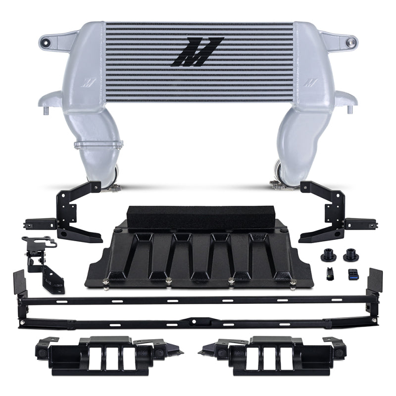 Mishimoto High Mount Intercooler Kit - Ford Bronco 2021-2026 - Silver