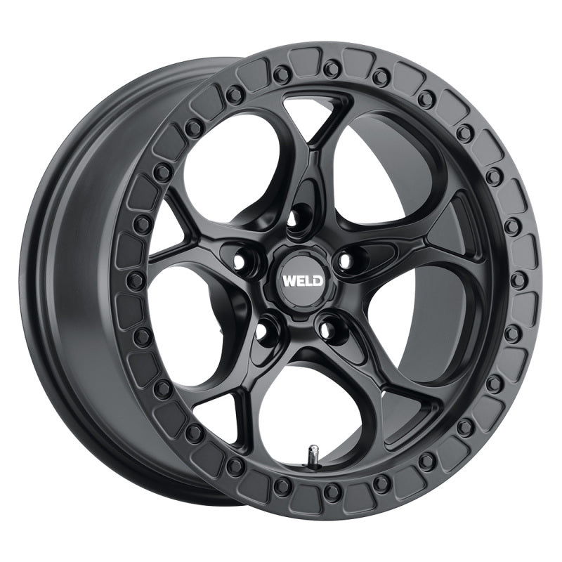 Weld Ledge 6 Flow-Formed Wheel 17x9.0 - 5x127 ET0 Satin Black, image 2