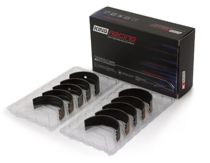 King Engine Bearings Subaru EJ20/EJ22/EJ25 Performance Tri Metal Bearing Set Size STDX Compatible with Multiple Models