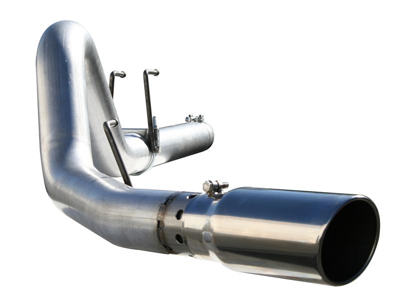 aFe MACHForce XP 4in DPF-Back Exhaust for 2007–2010 GM Diesel Trucks V86.6L LMM - OneFastShop