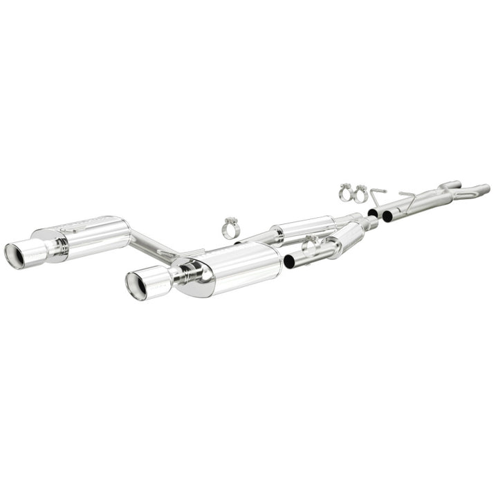 Magnaflow Cat-Back Exhaust System for 05-07 Audi A4 Quattro V6 3.2L Dual Split Rear Exit with 2 Tips - OneFastShop