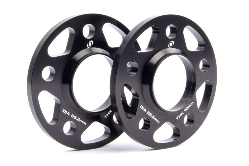 Dinan Wheel Spacers - 5x112 - 66.5mm Bore - 12mm Thick (Set of 2)