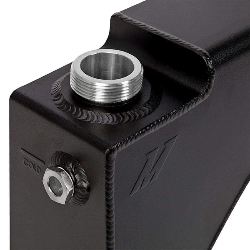 Mishimoto Aluminum Degas Tank - Micro-Wrinkle Black for 99-03 Ford 7.3L Powerstroke