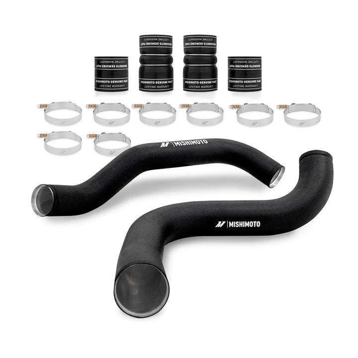 Mishimoto Intercooler Pipe/Boot Kit - Wrinkle Black for 99-03 Ford 7.3L Powerstroke PSD - OneFastShop