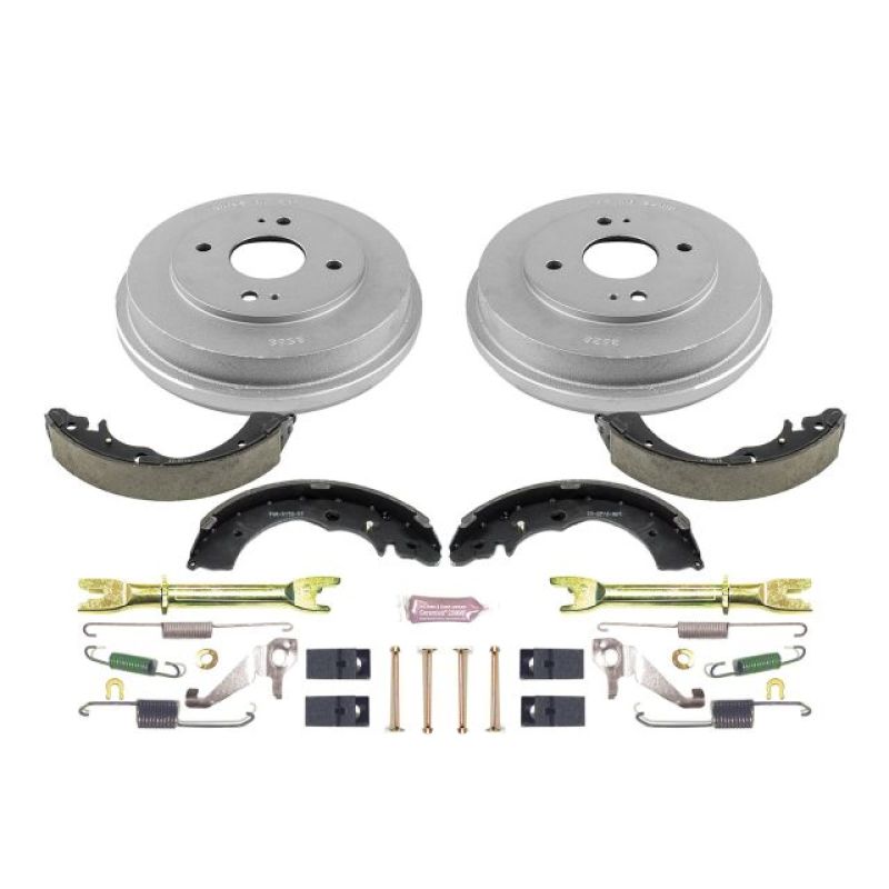 PowerStop Autospecialty Rear Drum Brake Kit - Honda Accord 1990-2002