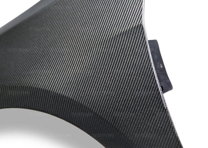 Seibon OE-Style Carbon Fiber Fenders for 2012+ Volkswagen Golf MK7 - OneFastShop