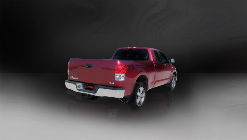Corsa Black Sport Cat-Back Exhaust for 2011-2021 Toyota Tundra Double Cab/Crew Max 5.7L V8