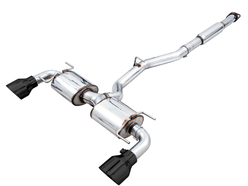 AWE Touring Edition Cat-Back Exhaust with Diamond Black Tips - Subaru BRZ/ Toyota GR86/ Toyota 86