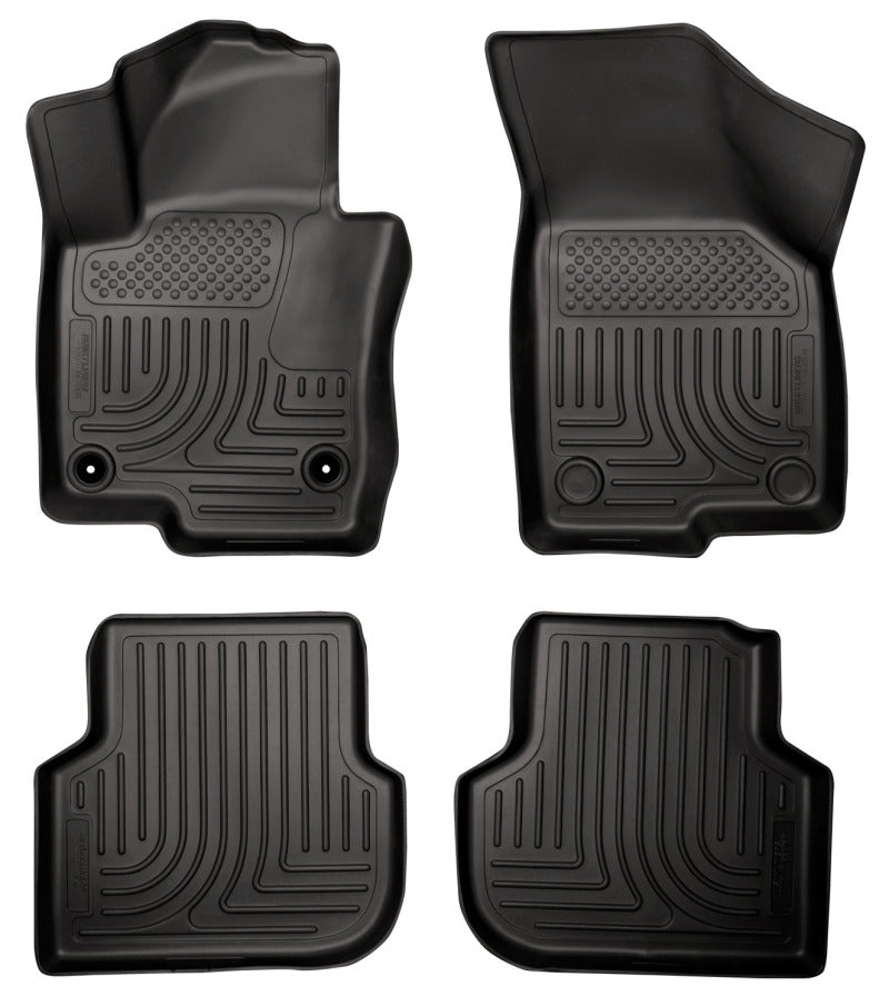 Husky Liners WeatherBeater Combo Black Floor Liners for 2011 Volkswagen Jetta (Sedan)