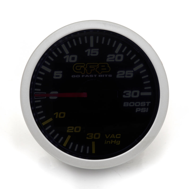 Go Fast Bits 52mm Boost Gauge -30inHg to 30psi