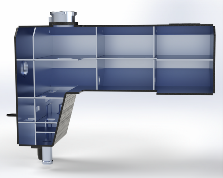 Mishimoto Expansion Tank Black 2024 Plus Toyota Tacoma - OneFastShop