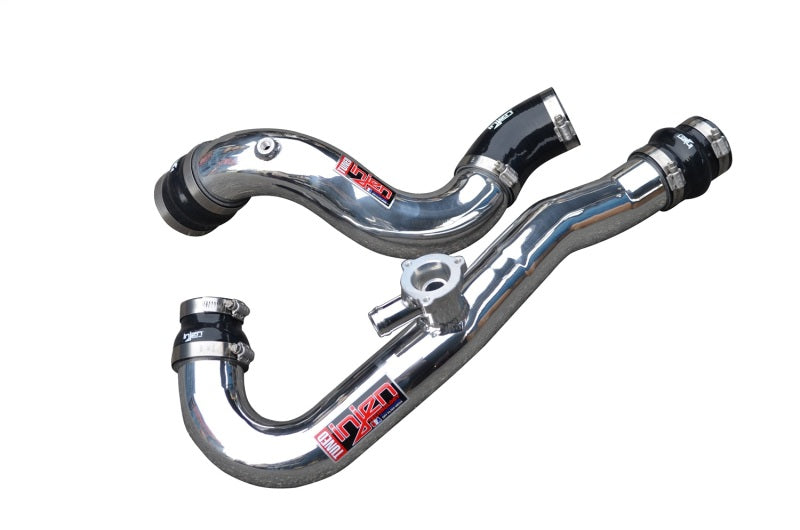 Injen Aluminum Intercooler Piping Kit for 15-19 Ford Mustang 2.3L EcoBoost - Wrinkle Red