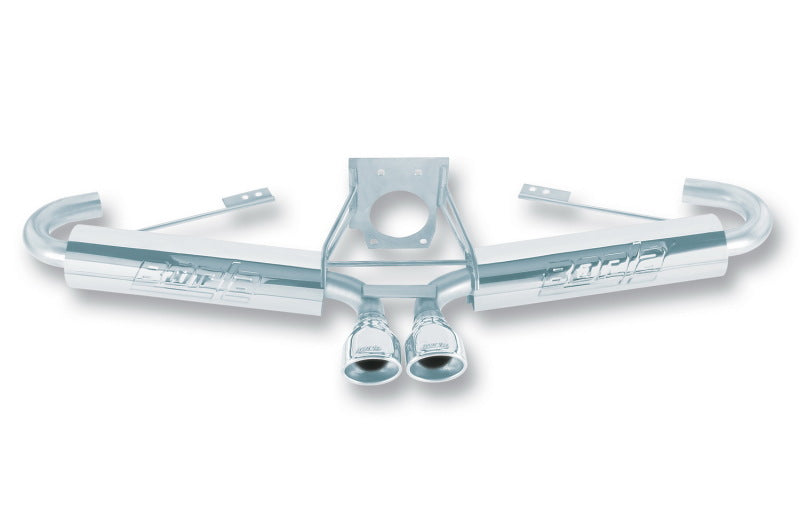 Borla Stainless Steel Catback Exhaust for 00-04 Porsche Boxster 3.2L 6cyl MT - OneFastShop