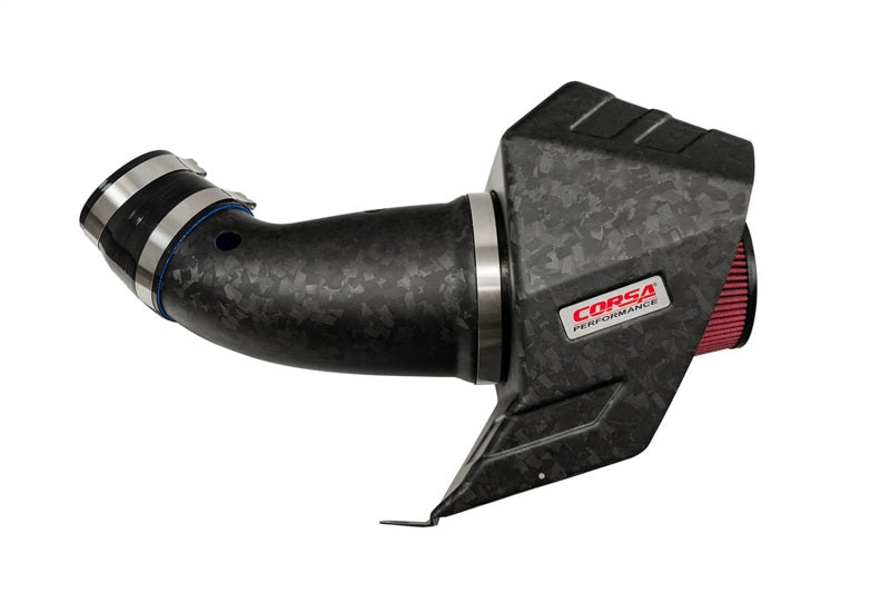 Corsa 2020–2025 Dodge Durango SRT Hellcat Carbon Fiber Air Intake – with DryTech Forged CF – Black - OneFastShop
