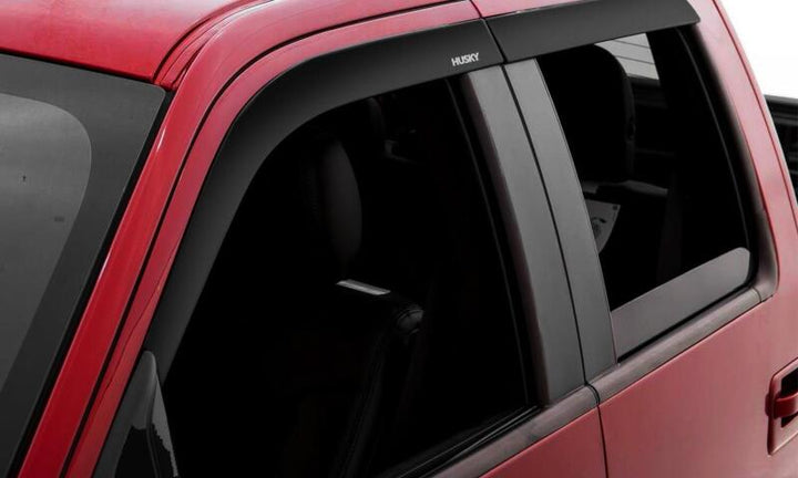 Husky Liners Ventvisor Low Profile (4pc) - Smoke for 15-24 Ford F-150 Supercab (Incl. Raptor)