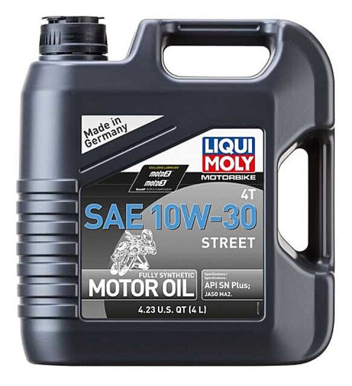 LIQUI MOLY Motorbike 4T SAE 10W30 Street Oil - 4L - BMW F650 Base - OneFastShop
