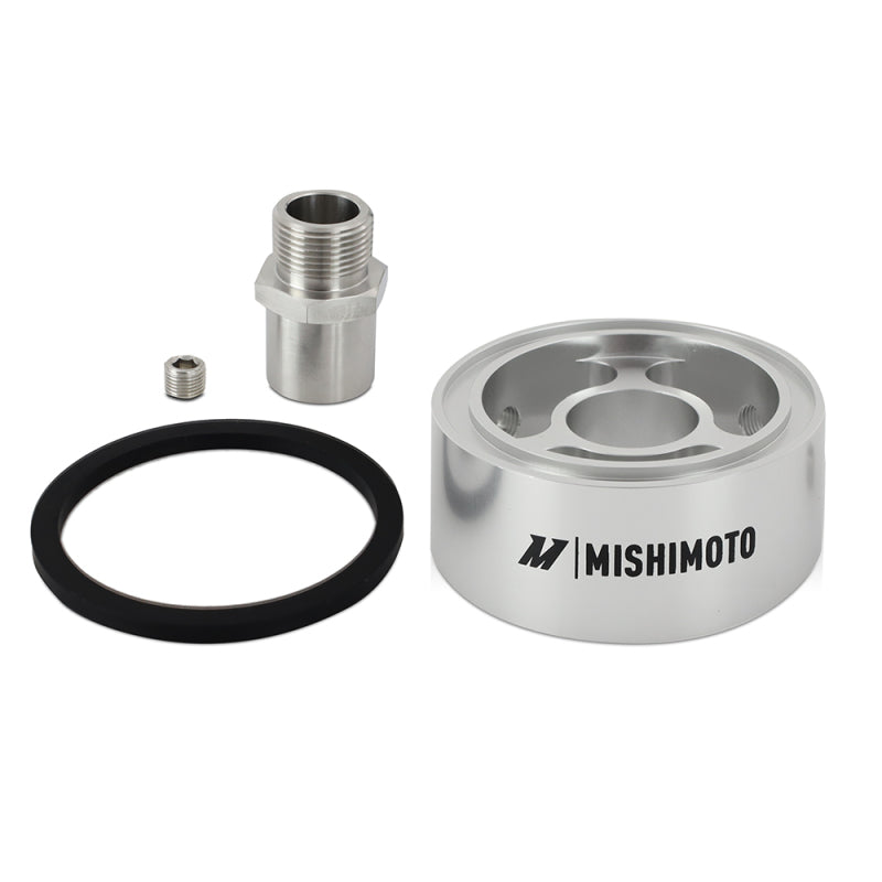 Mishimoto Oil Filter Spacer 32mm M22 x 1.5 Thread Silver