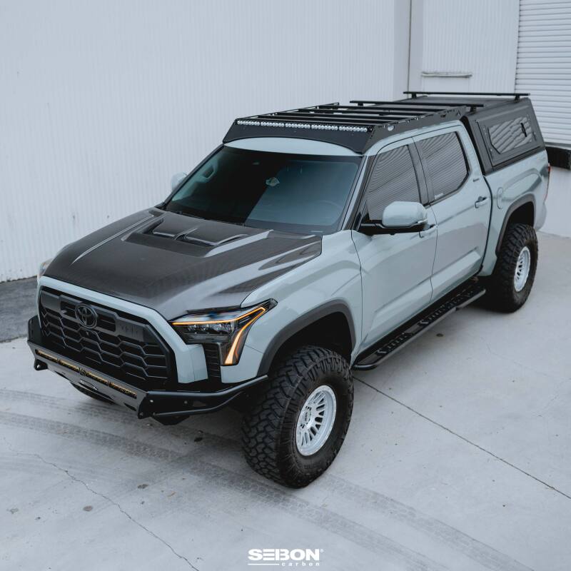 Seibon RR-Style Carbon Fiber Hood for Toyota Tundra/Sequoia 22-24/23-24