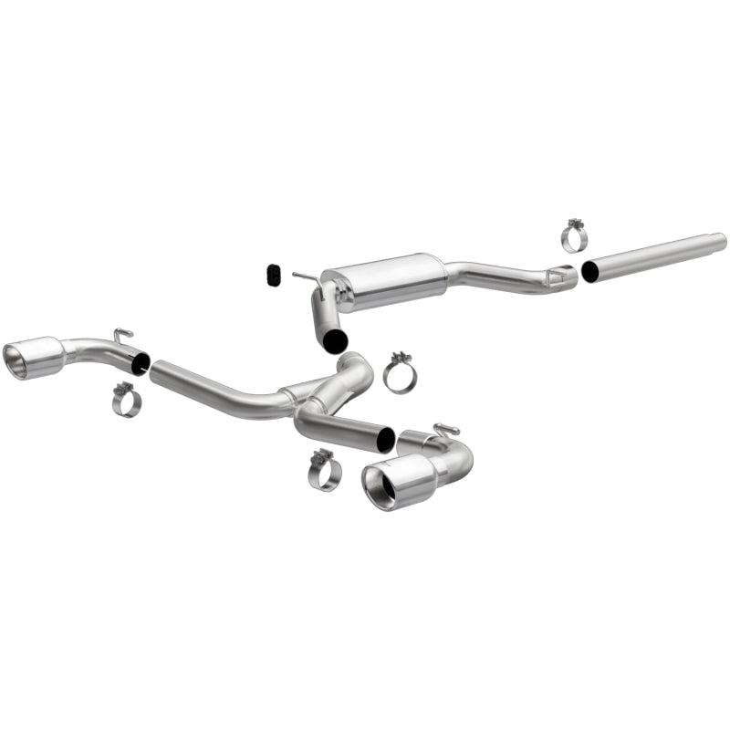 Magnaflow 3in Polished Touring Series Cat-Back Exhaust for 2018-2021 VW GTI 2.0L - OneFastShop