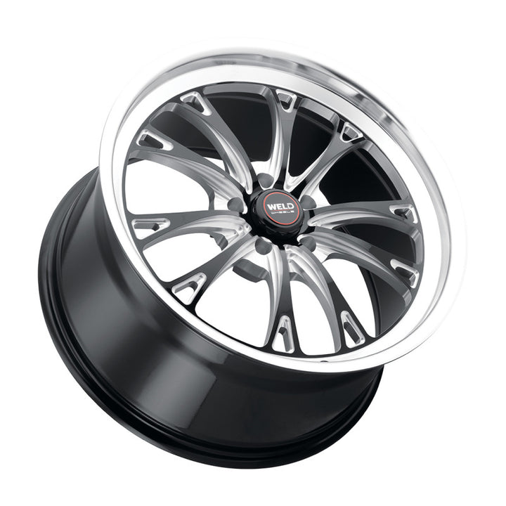 Weld Belmont 20x10.5 Wheel 5x127 BP ET13 BS6.25 Gloss Black (78.1) - OneFastShop