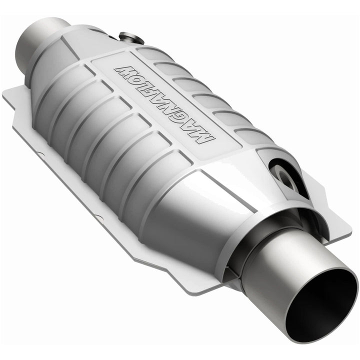 MagnaFlow Conv Univ 2.25 Dual O2 Boss - Easy Install