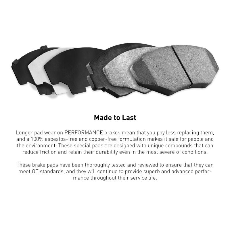 R1 2015-2025 Audi A3 Quattro Rear R1 Performance Sport Pads and Hardware Kit