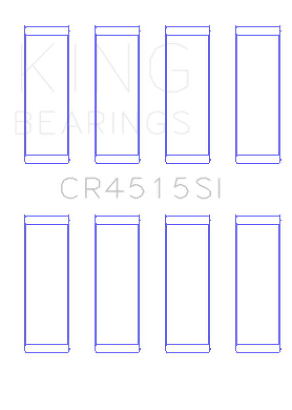King Engine Bearings Ford/Mazda 2.0L Duratec Silicon Bi-Metal Rod Bearing Set