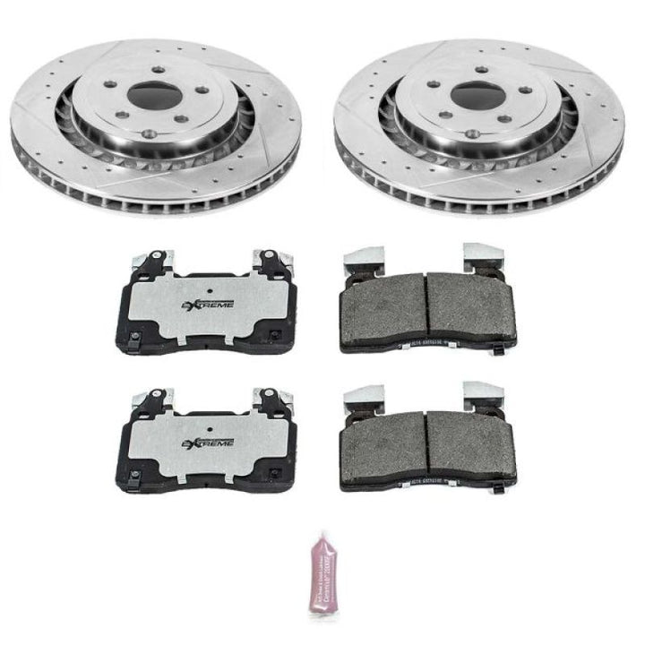 PowerStop Front Z26 Street Warrior Brake Kit for 14-17 Chevrolet SS - OneFastShop