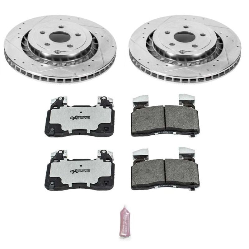 PowerStop Front Z26 Street Warrior Brake Kit for 14-17 Chevrolet SS - OneFastShop