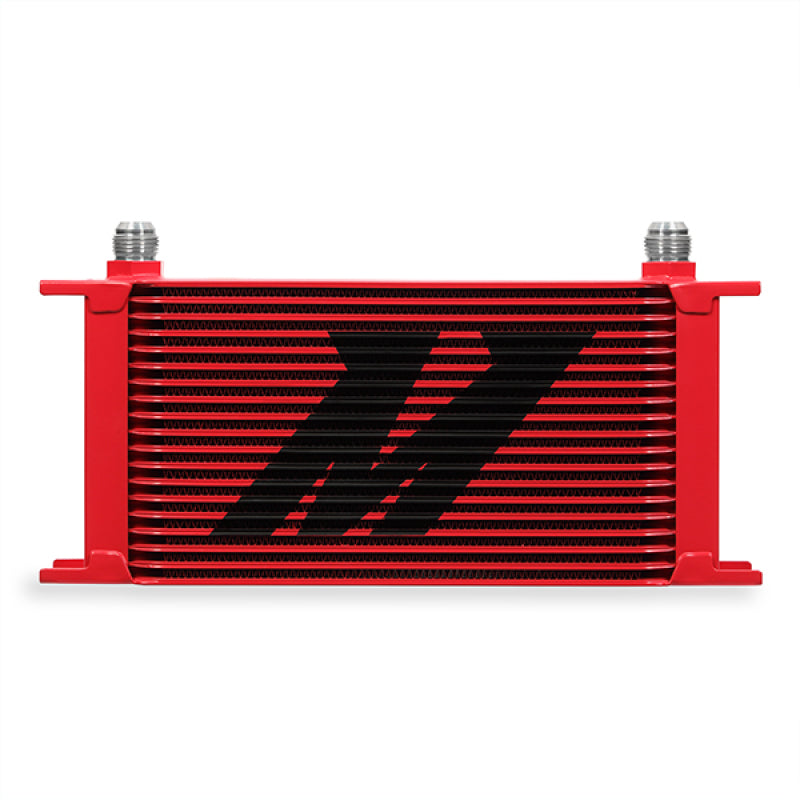 Mishimoto Universal Fit 19 Row Oil Cooler Kit Red Engine - OneFastShop