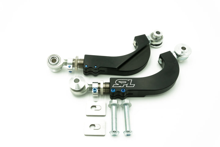 SPL Parts Rear Upper Camber Arms for 2015+ Ford S550 Mustang with 6061-T6 Aluminum and Double Adjuster - OneFastShop