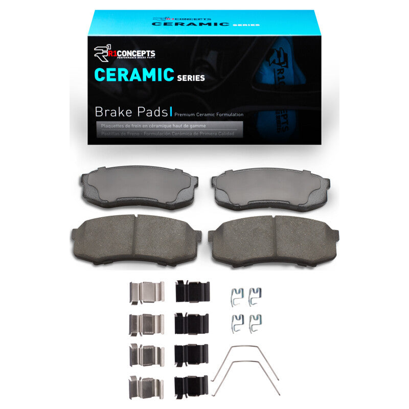 R1 1993-2024 Lexus GX460 Rear R1 Ceramic Pads And Hardware Kit