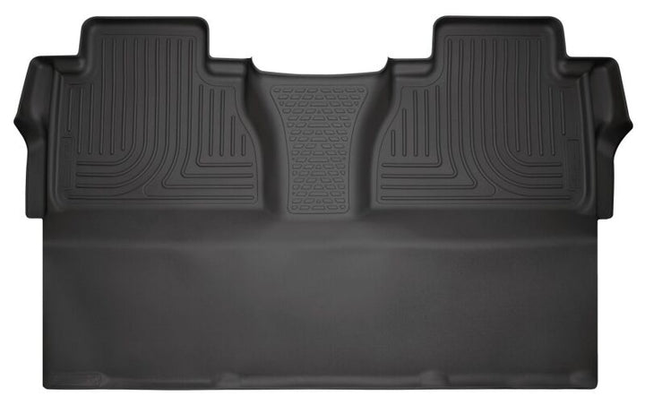 Husky Liners Weatherbeater Black 2nd Seat Floor Liners for 14-15 Toyota Tundra CrewMax Cab - OneFastShop