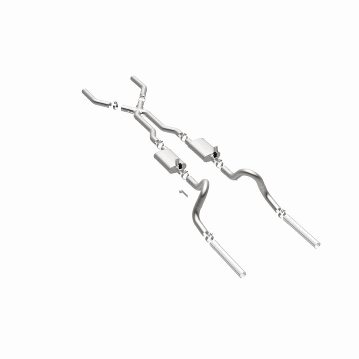 MagnaFlow Sys C/B 64.5-66 Ford Mustang 3inch Easy Install