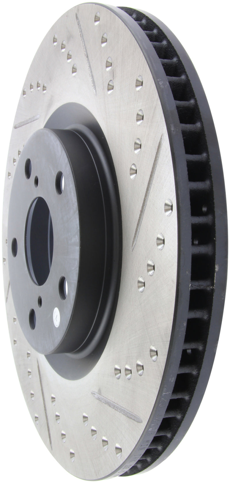 Stoptech Slotted & Drilled Rotor for Toyota Supra Turbo - Left Front (5/93-98) - OneFastShop