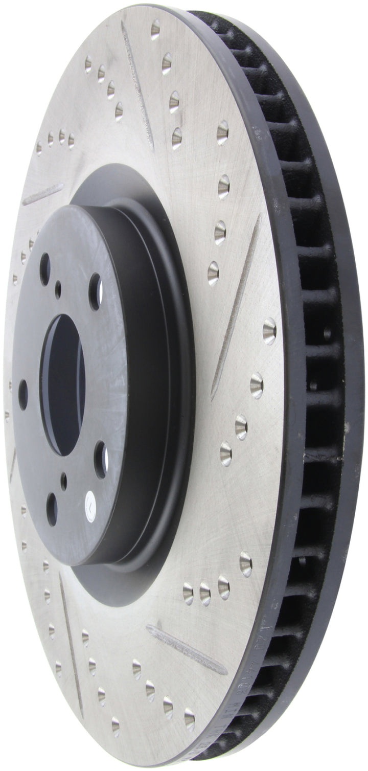 Stoptech Slotted & Drilled Rotor for Toyota Supra Turbo - Left Front (5/93-98) - OneFastShop