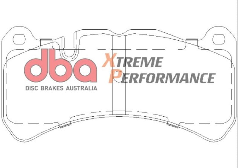 DBA XP Performance Front Brake Pads for 2015–2021 Subaru WRX STI - OneFastShop