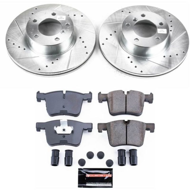 PowerStop Z23 Evolution Sport Front Brake Kit - BMW F22/F30/F32 2012-2021